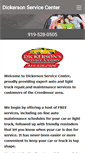 Mobile Screenshot of dickersonservicecenter.com